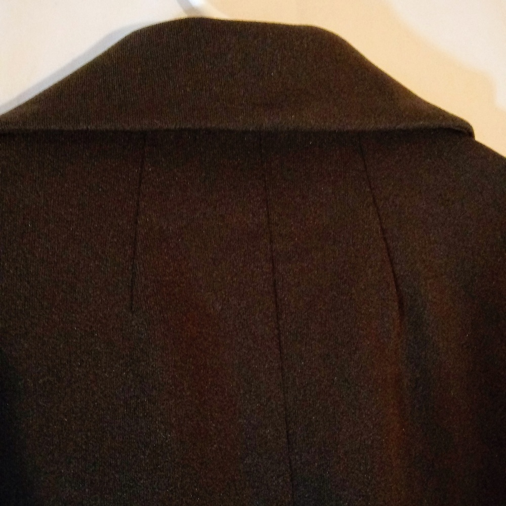 L 1970s Authentic Polyester Jacket Brown Vintage - image 6